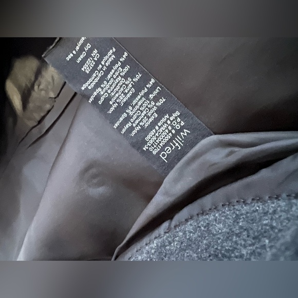 Aritzia Wilfred Cocoon Wool Cashmere Coat XS - Picture 5 of 7